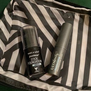 Foundation stick bundle with Sephora bag